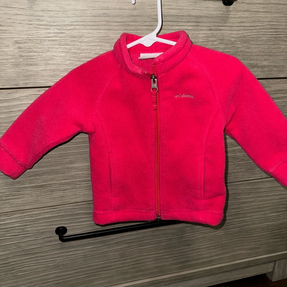 Columbia Vibrant Pink Fleece Jacket